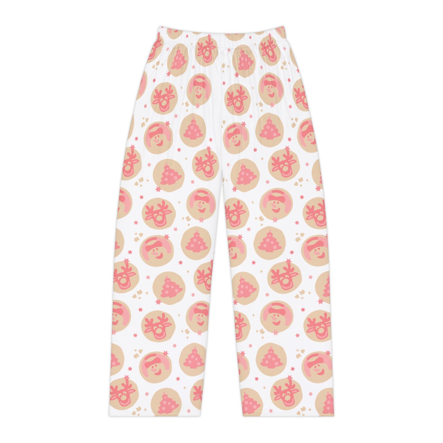 Christmas Cookies but Pink | Women's Pajama Pants (AOP)