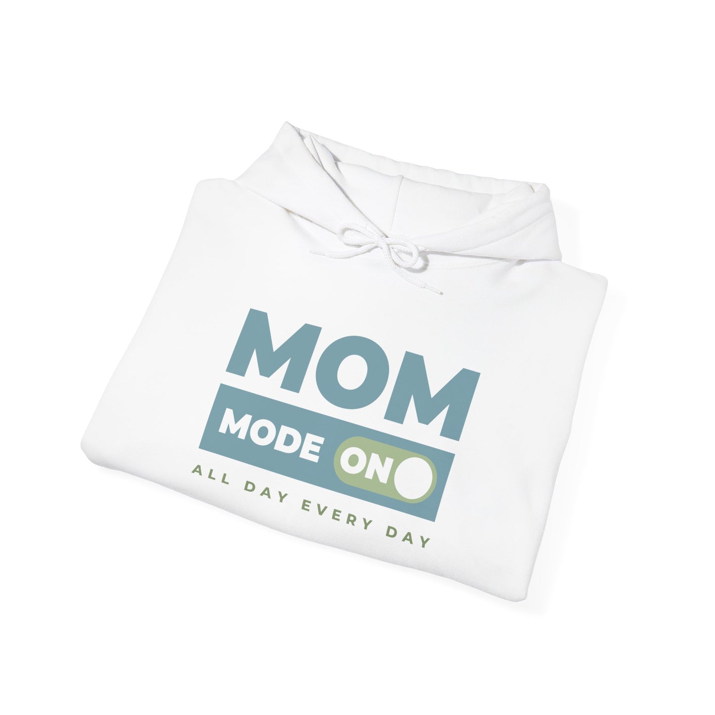 Mom Mode = ON | Unisex Heavy Blend™ Hooded Sweatshirt