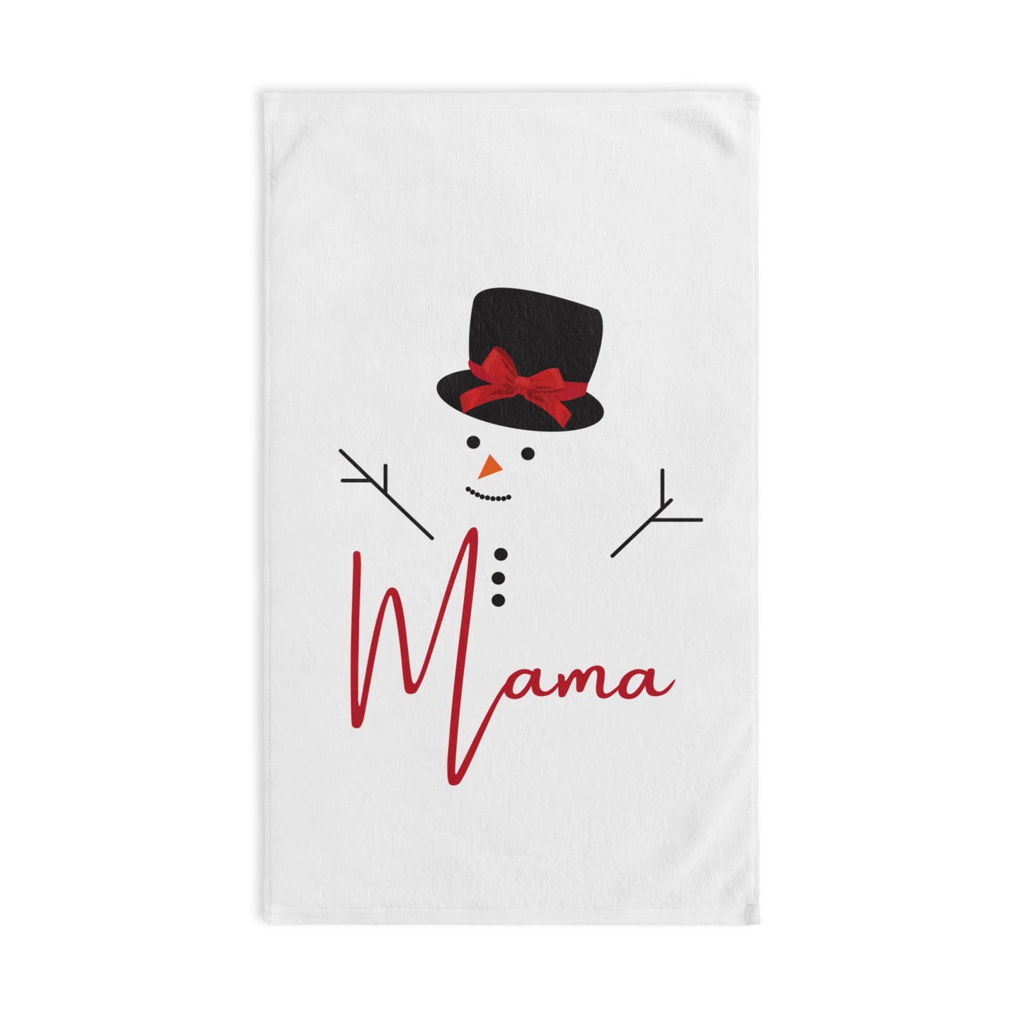 Mama Snowman | Hand Towel