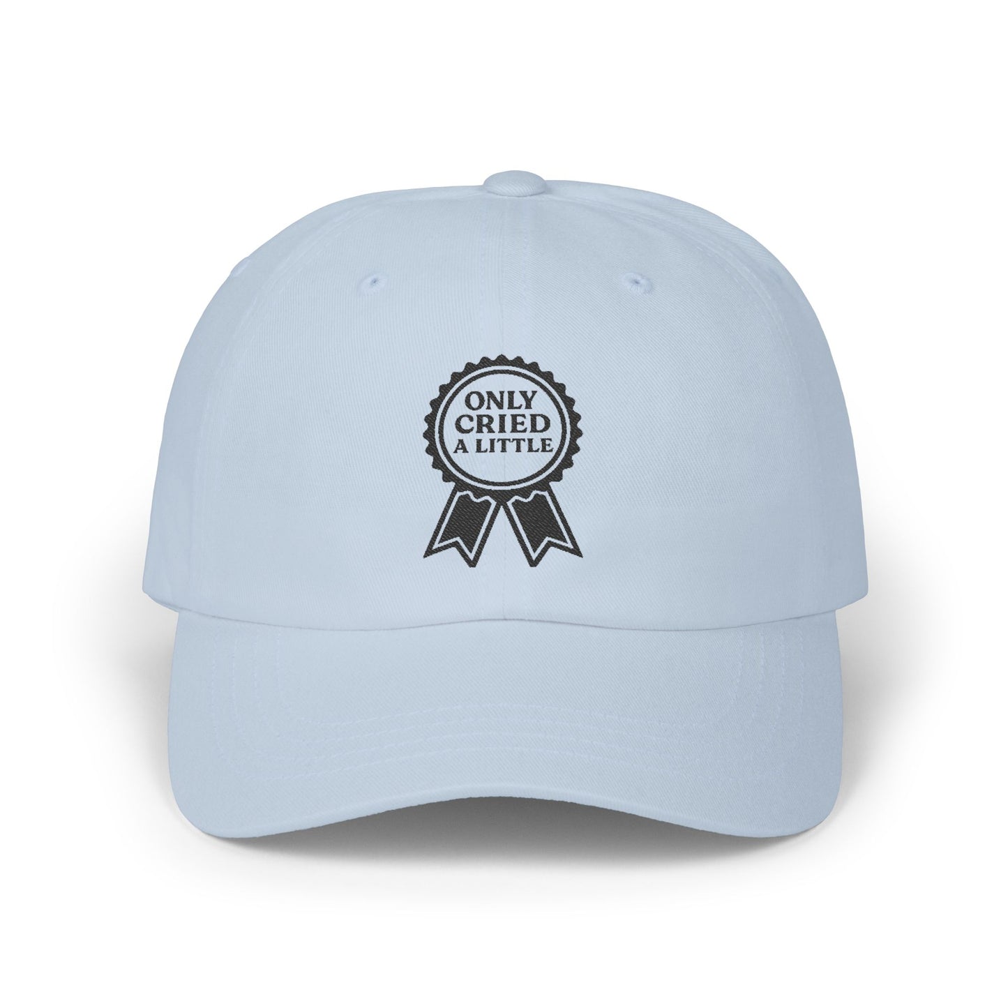 Only Cried a Little | Embroidered Hat