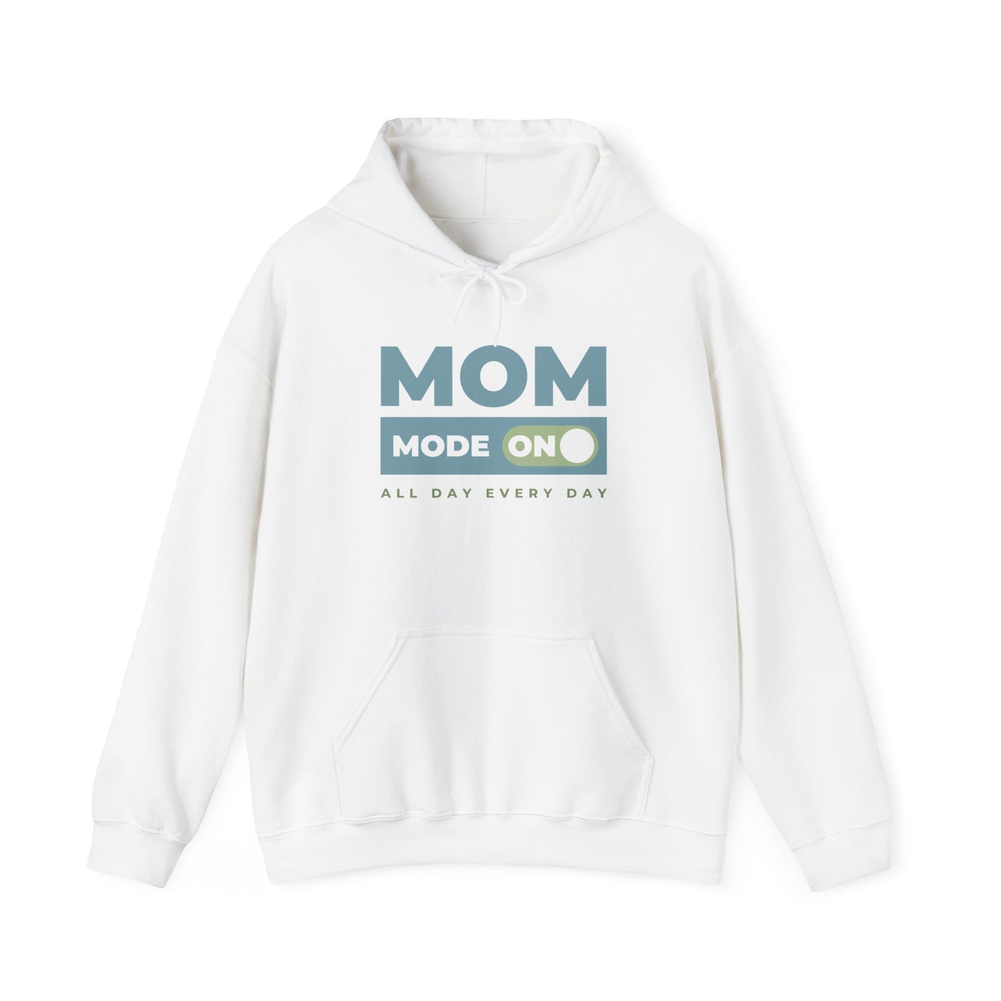 Mom Mode = ON | Unisex Heavy Blend™ Hooded Sweatshirt