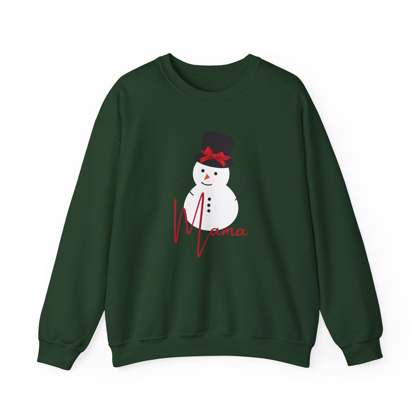 Mama Snowman | Unisex Heavy Blend™ Crewneck Sweatshirt