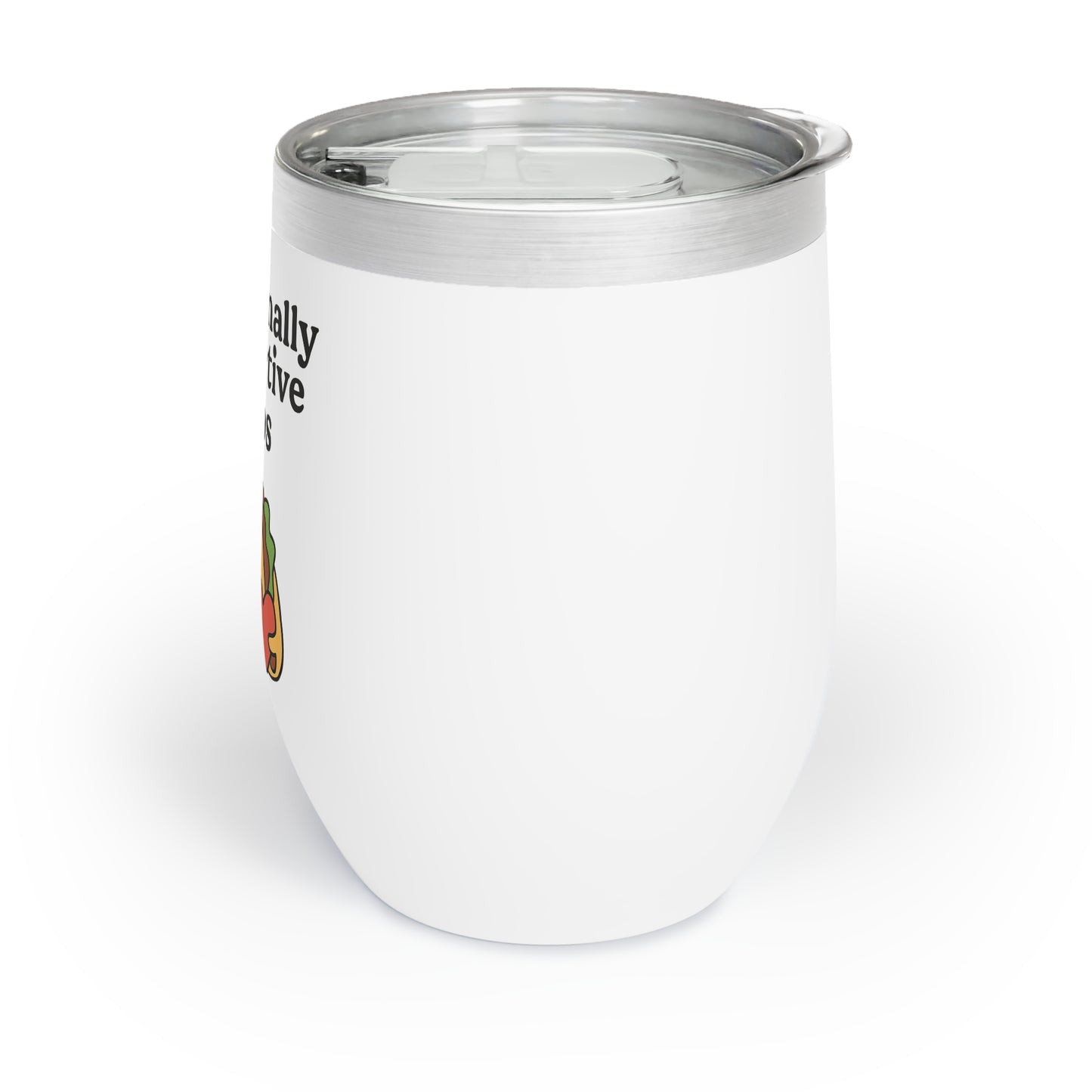Emotionally Supportive Tacos | Chill Wine Tumbler