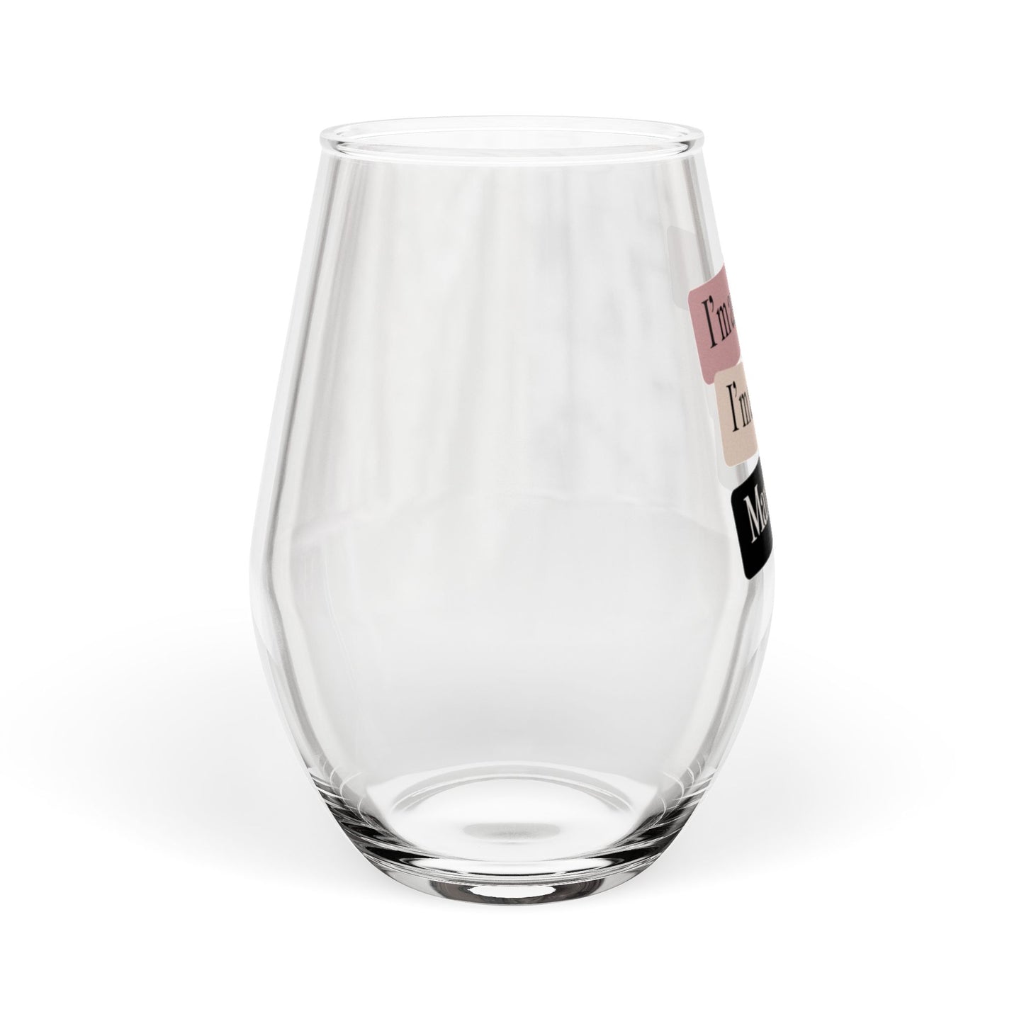 Mamacita | Stemless Wine Glass