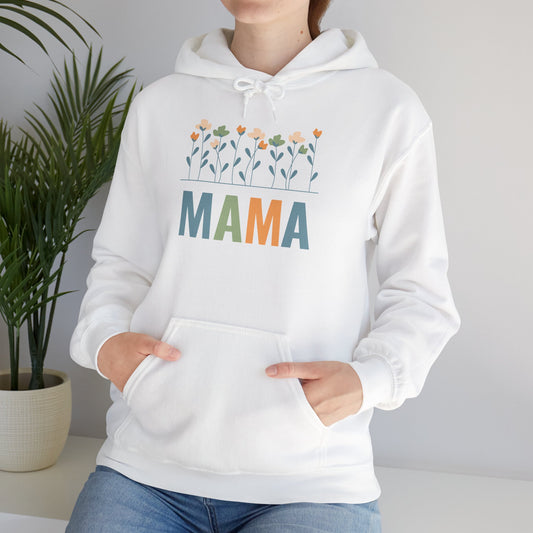 MAMA Floral  | Unisex Heavy Blend™ Hooded Sweatshirt