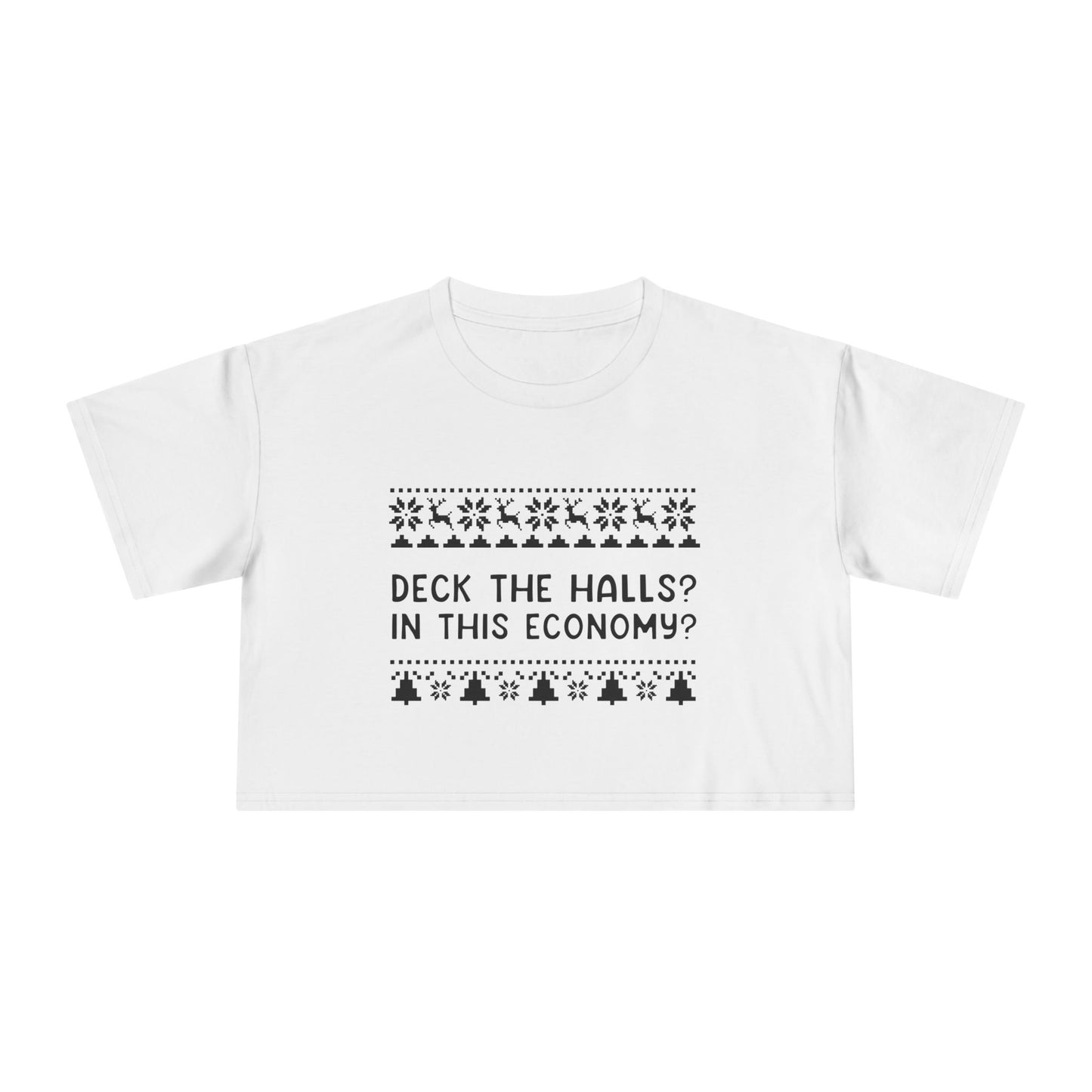 Deck The Halls | Women's Crop Tee