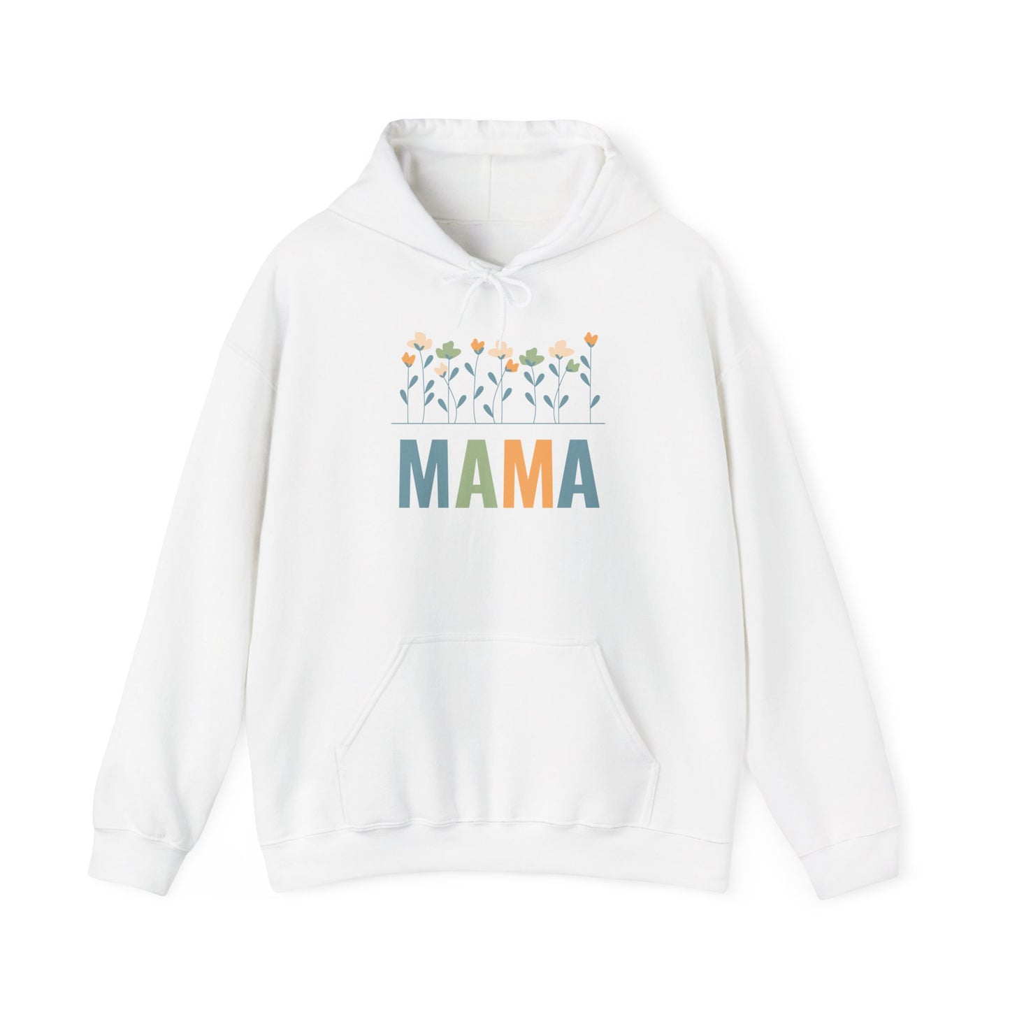 MAMA Floral  | Unisex Heavy Blend™ Hooded Sweatshirt