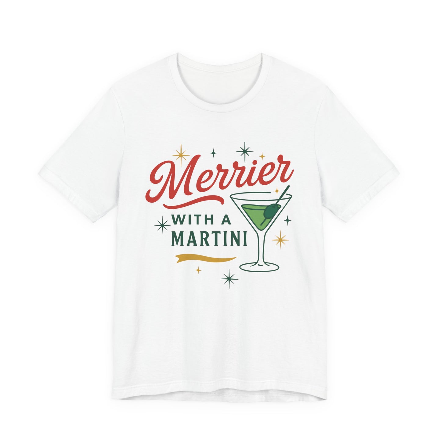 Merrier Martini | Bella & Canvas Shirt
