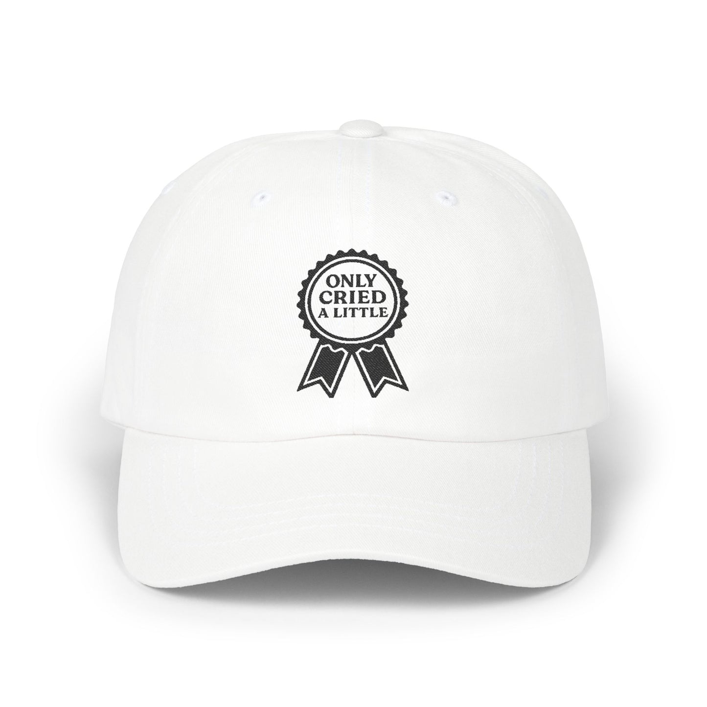 Only Cried a Little | Embroidered Hat