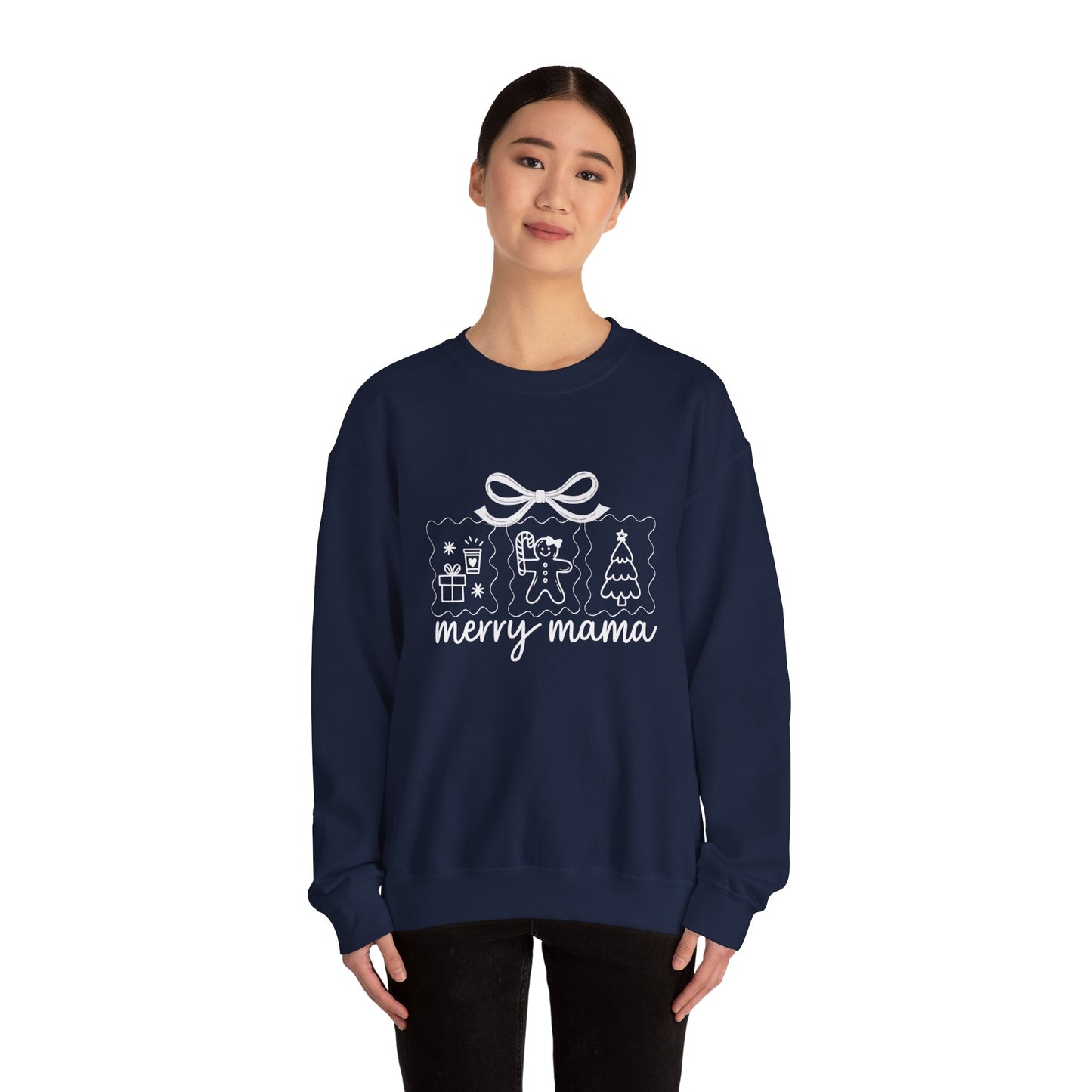 Merry Mama | Unisex Heavy Blend™ Crewneck Sweatshirt