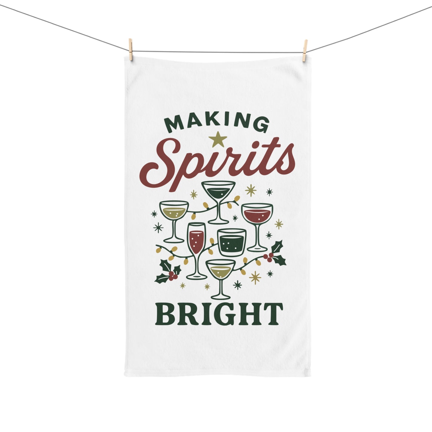 Bright Spirits | Hand Towel