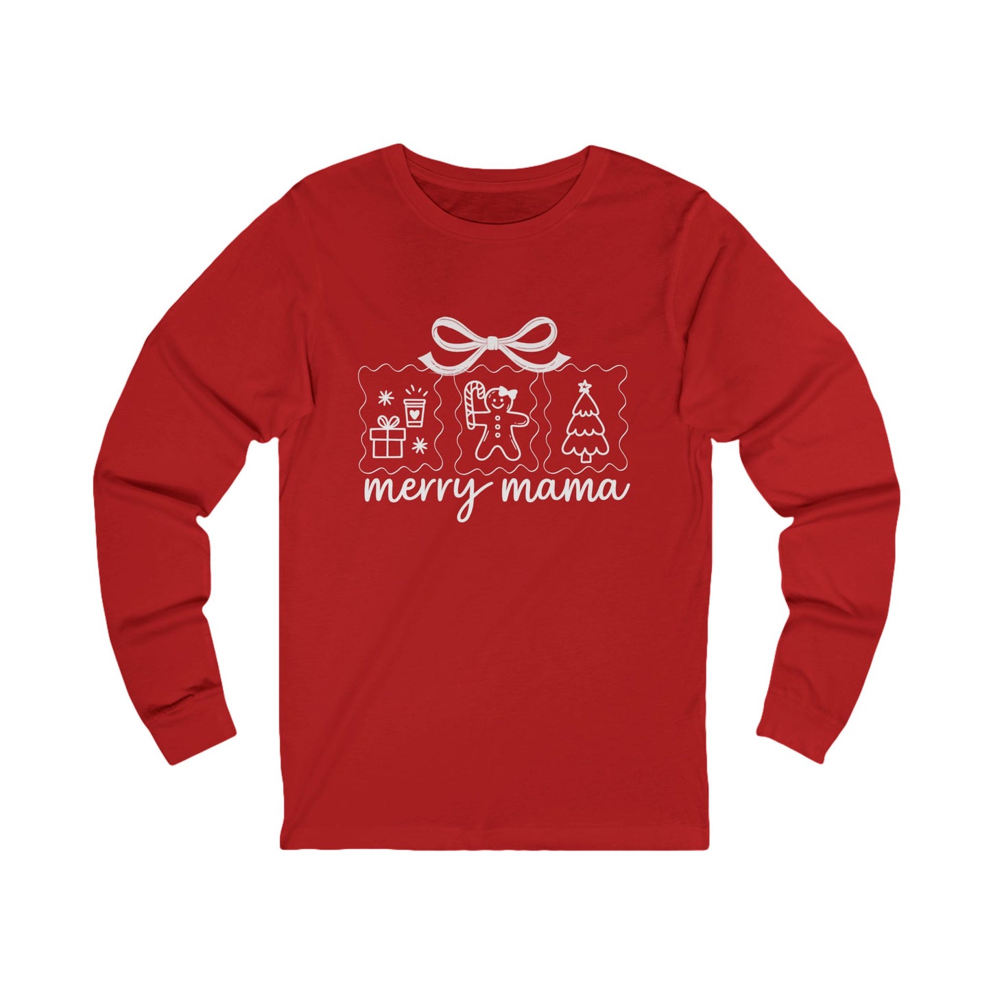 Merry Mama | Bella & Canvas Long Sleeve Shirt