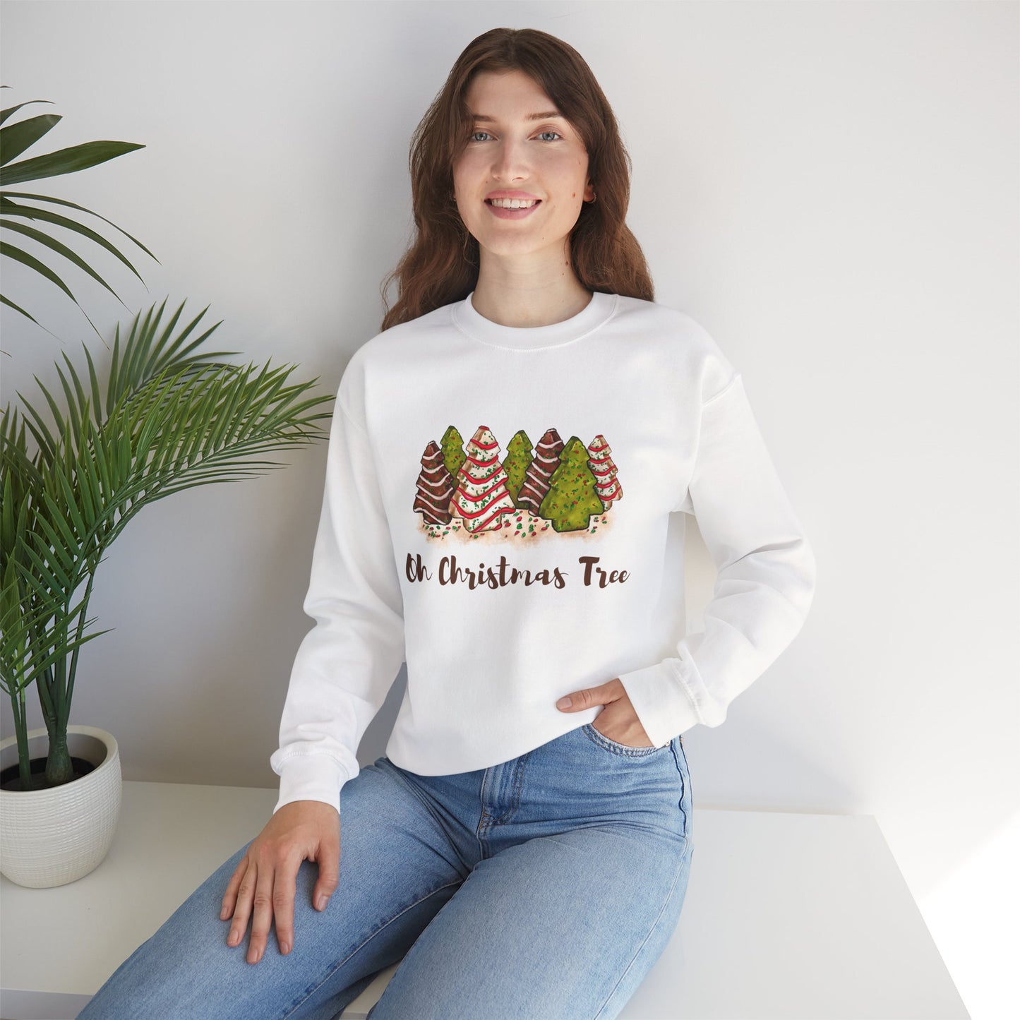 Oh Christmas Tree | Unisex Heavy Blend™ Crewneck Sweatshirt