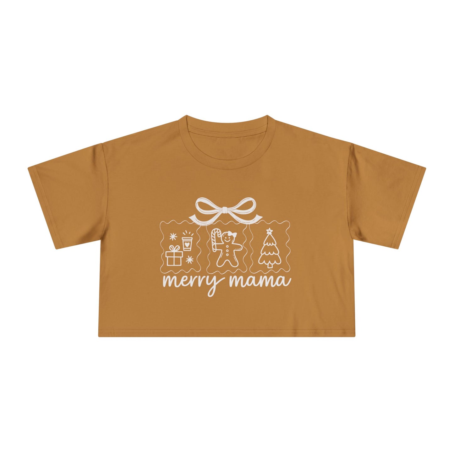 Merry Mama | Women's Crop Tee