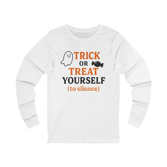 Treat Yourself | Bella & Canvas Long Sleeve Shirt