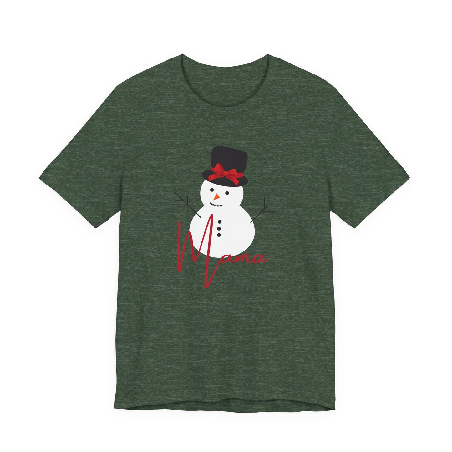 Mama Snowman | Bella & Canvas Shirt