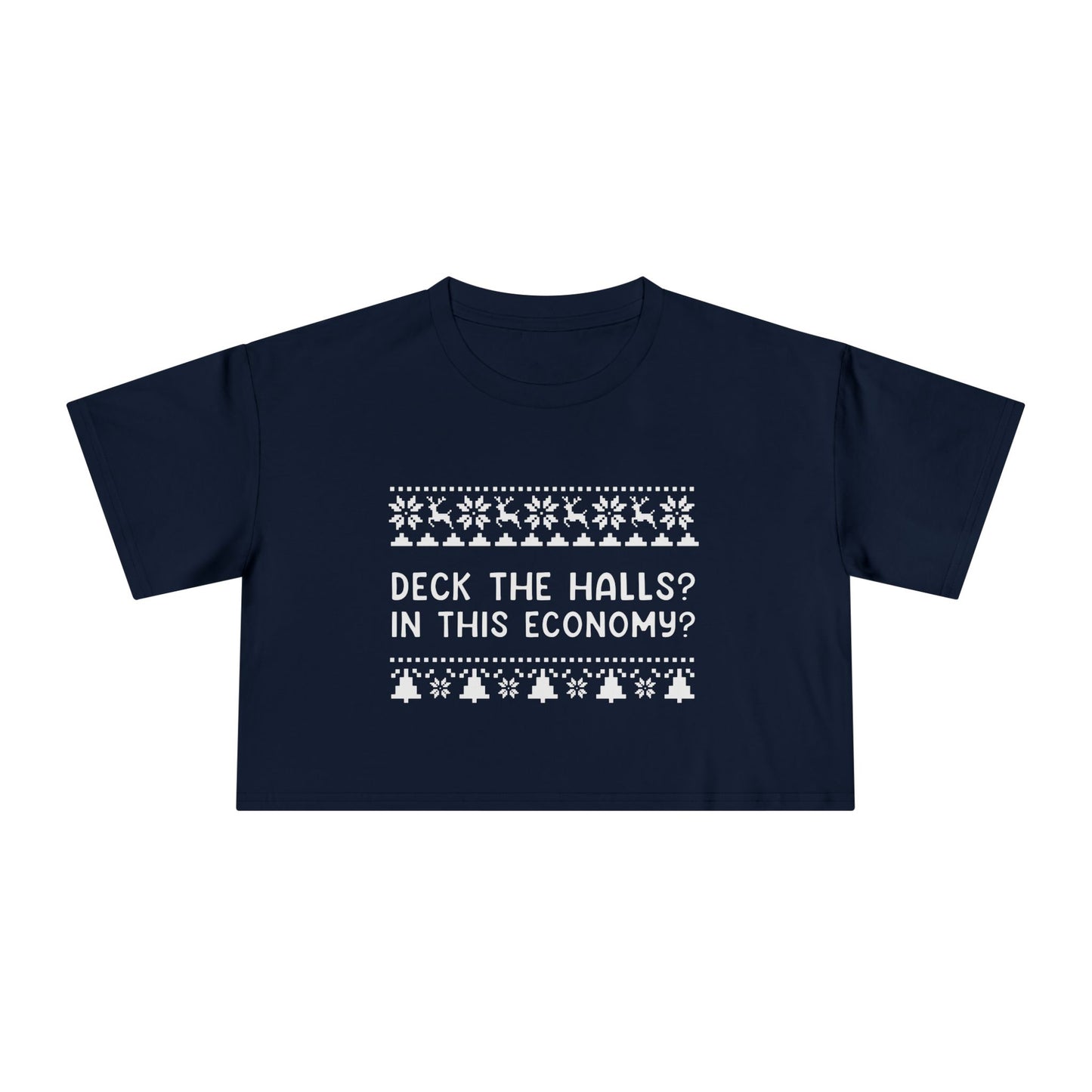 Deck The Halls | Women's Crop Tee