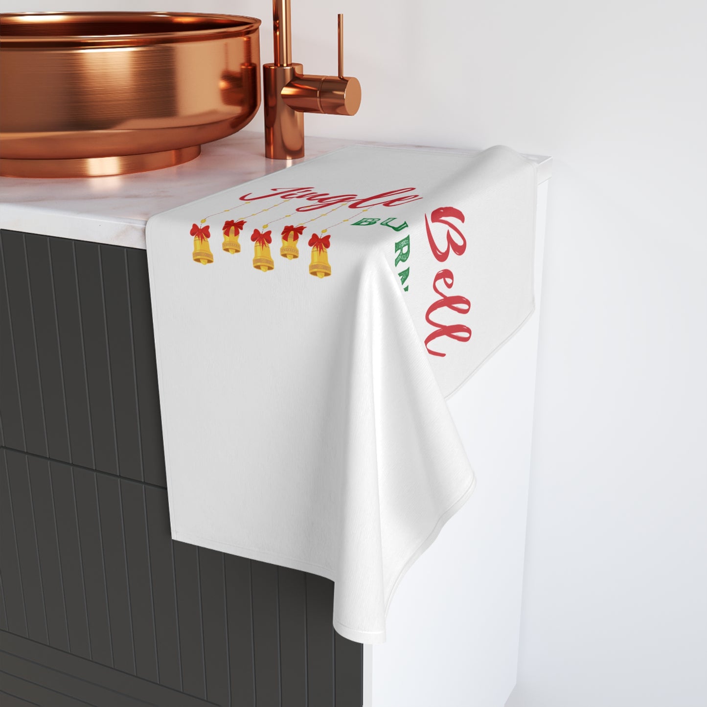 Jingle Bell Burnout | Hand Towel