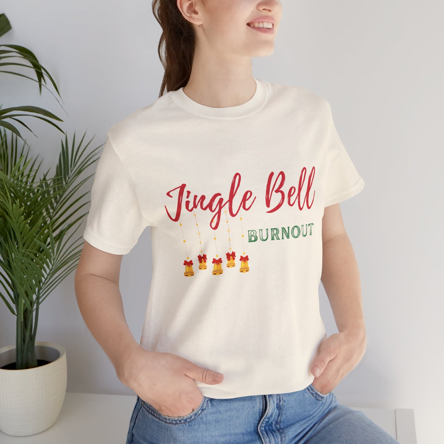 Jingle Bell Burnout | Bella & Canvas Shirt