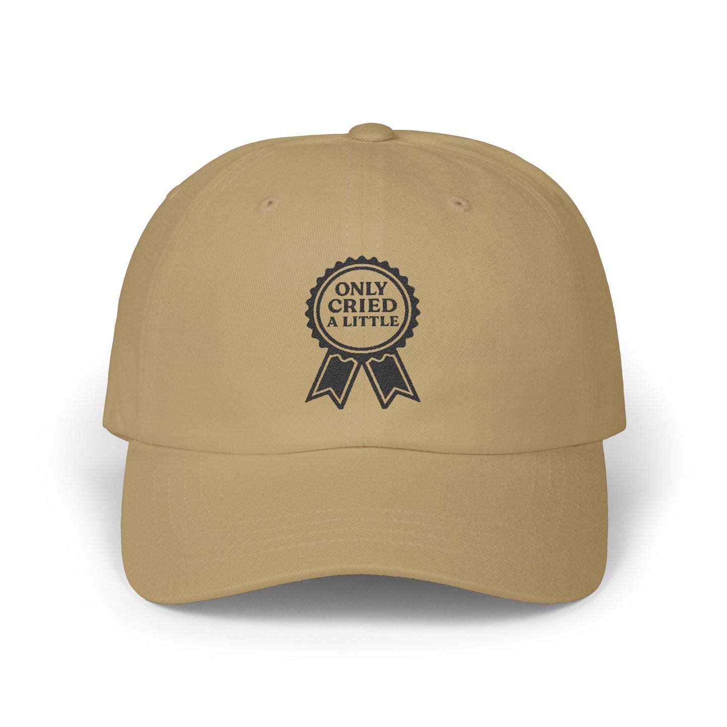 Only Cried a Little | Embroidered Hat