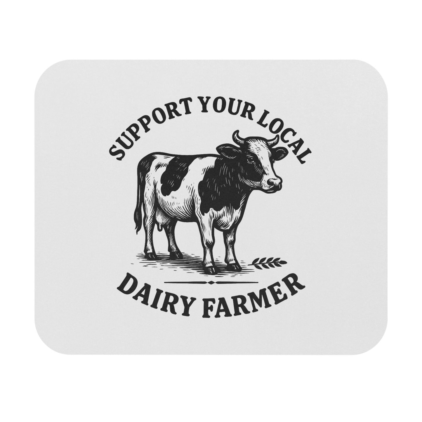 Local Dairy Farmer | Mouse Pad (Rectangle)