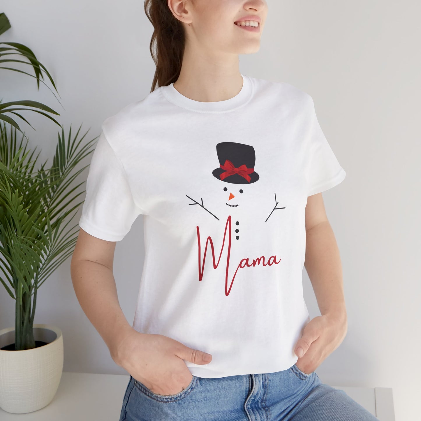 Mama Snowman | Bella & Canvas Shirt