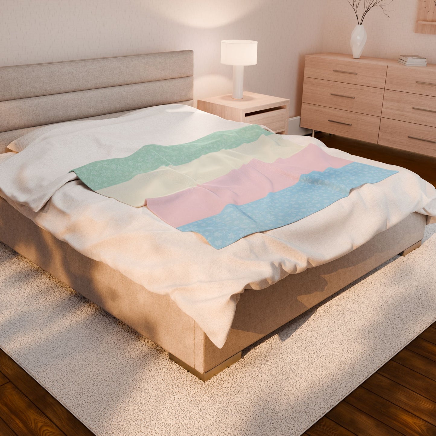 Nap Trapped | Velveteen Plush Blanket