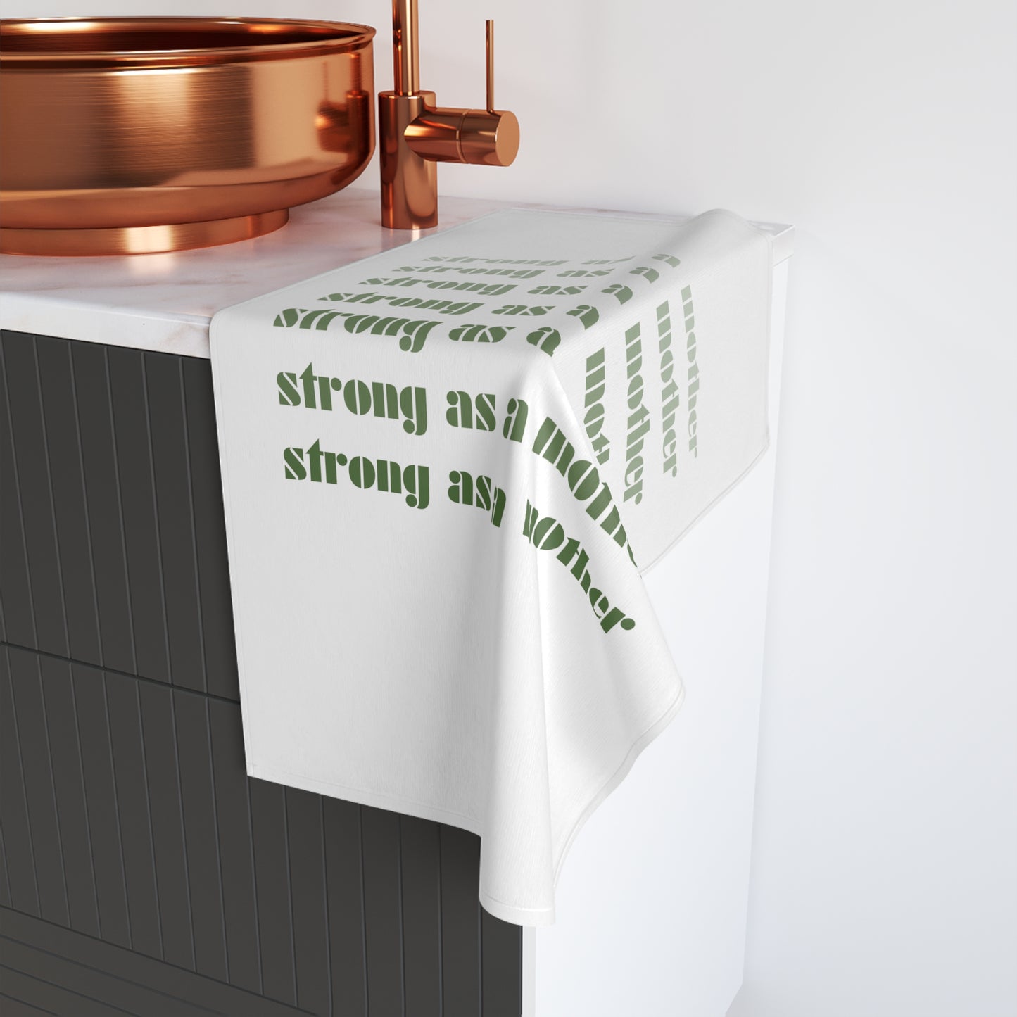 Strong as a Mother | Hand Towel
