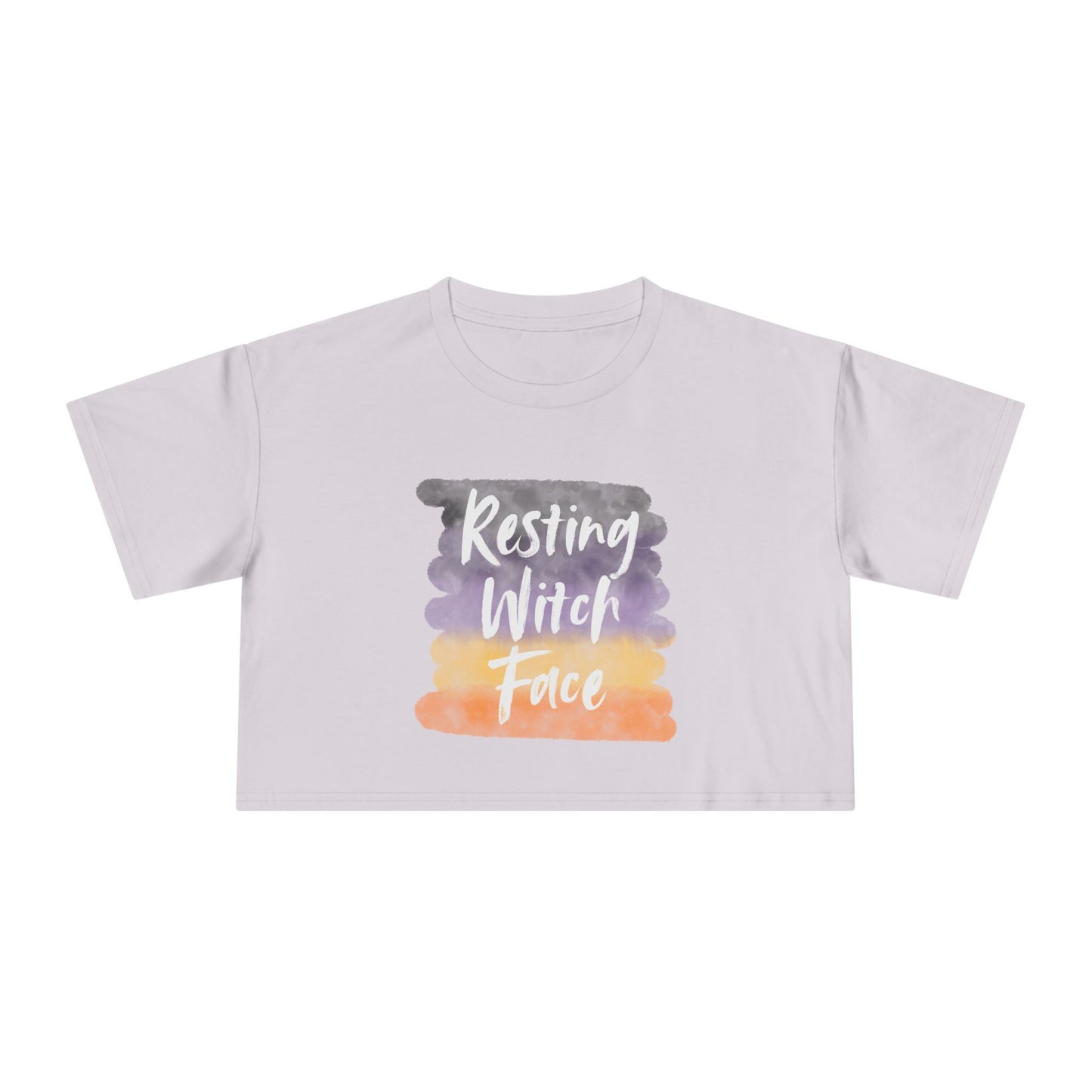 Resting Witch Face | Women's Crop Tee