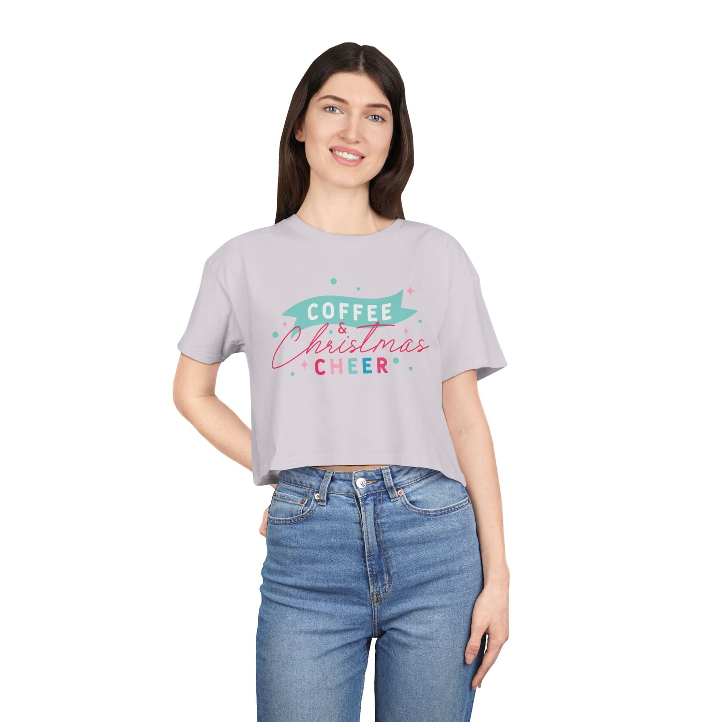 Christmas Cheer | Women's Crop Tee