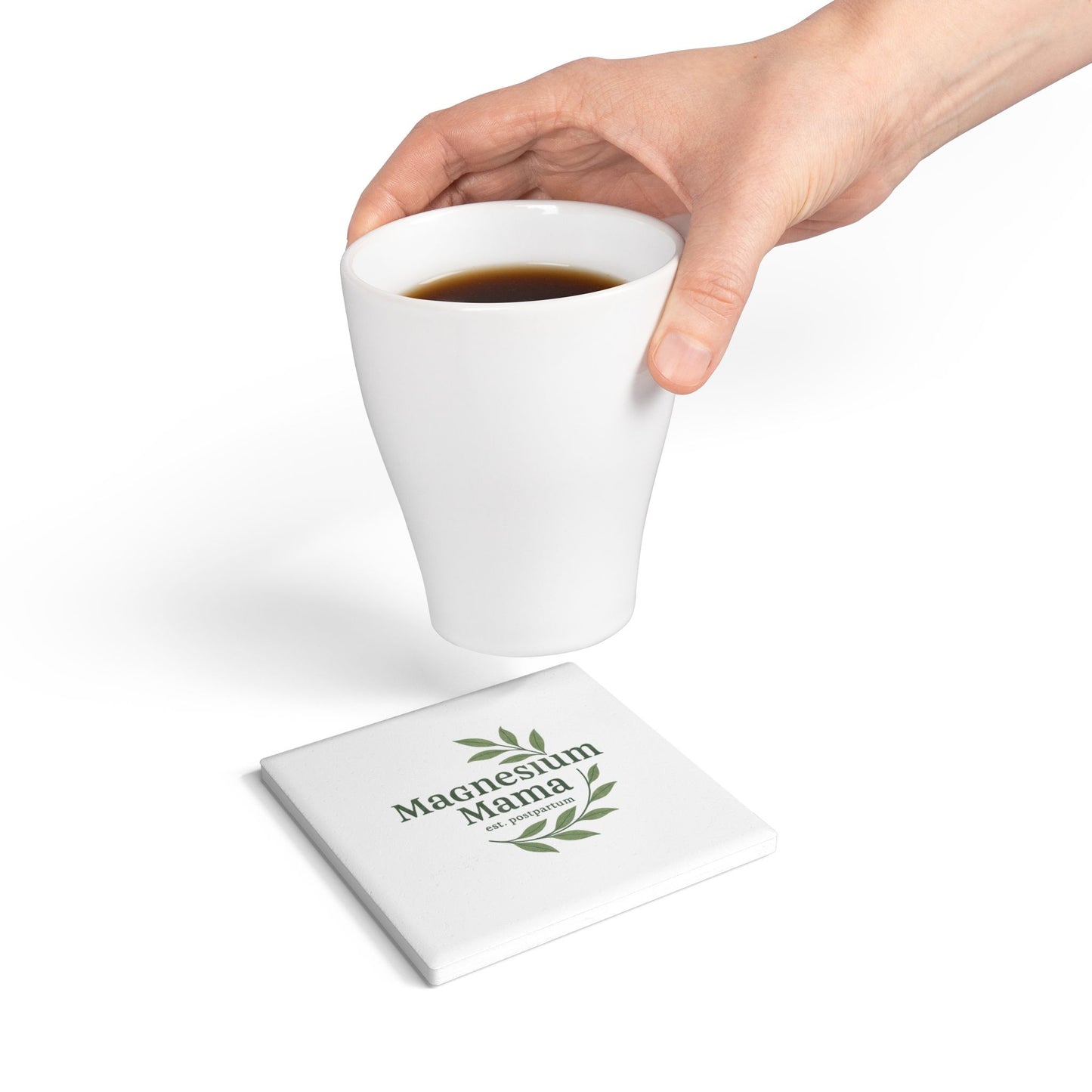 Magnesium Mama | Ceramic Coaster