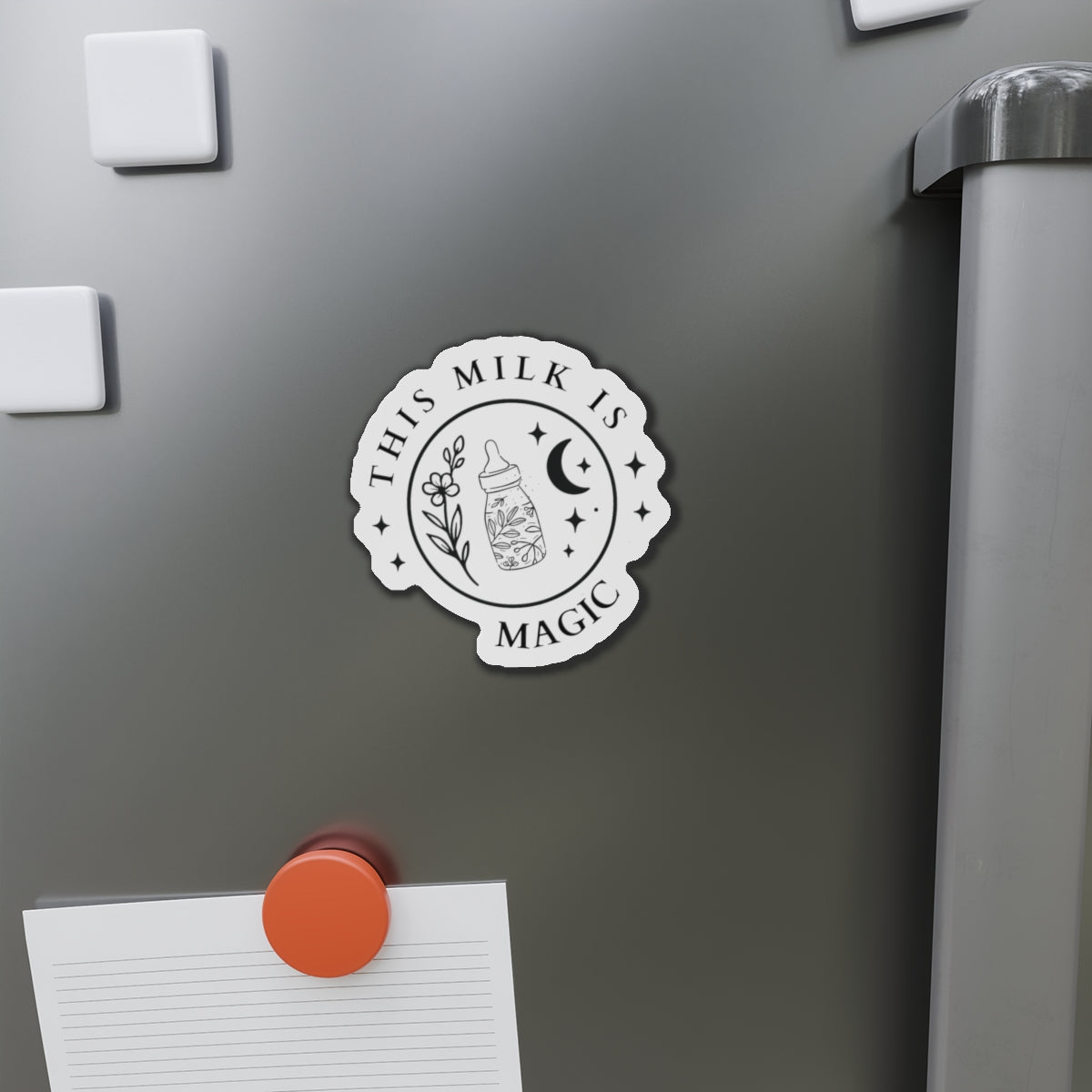 Magic Milk | Die-Cut Magnets