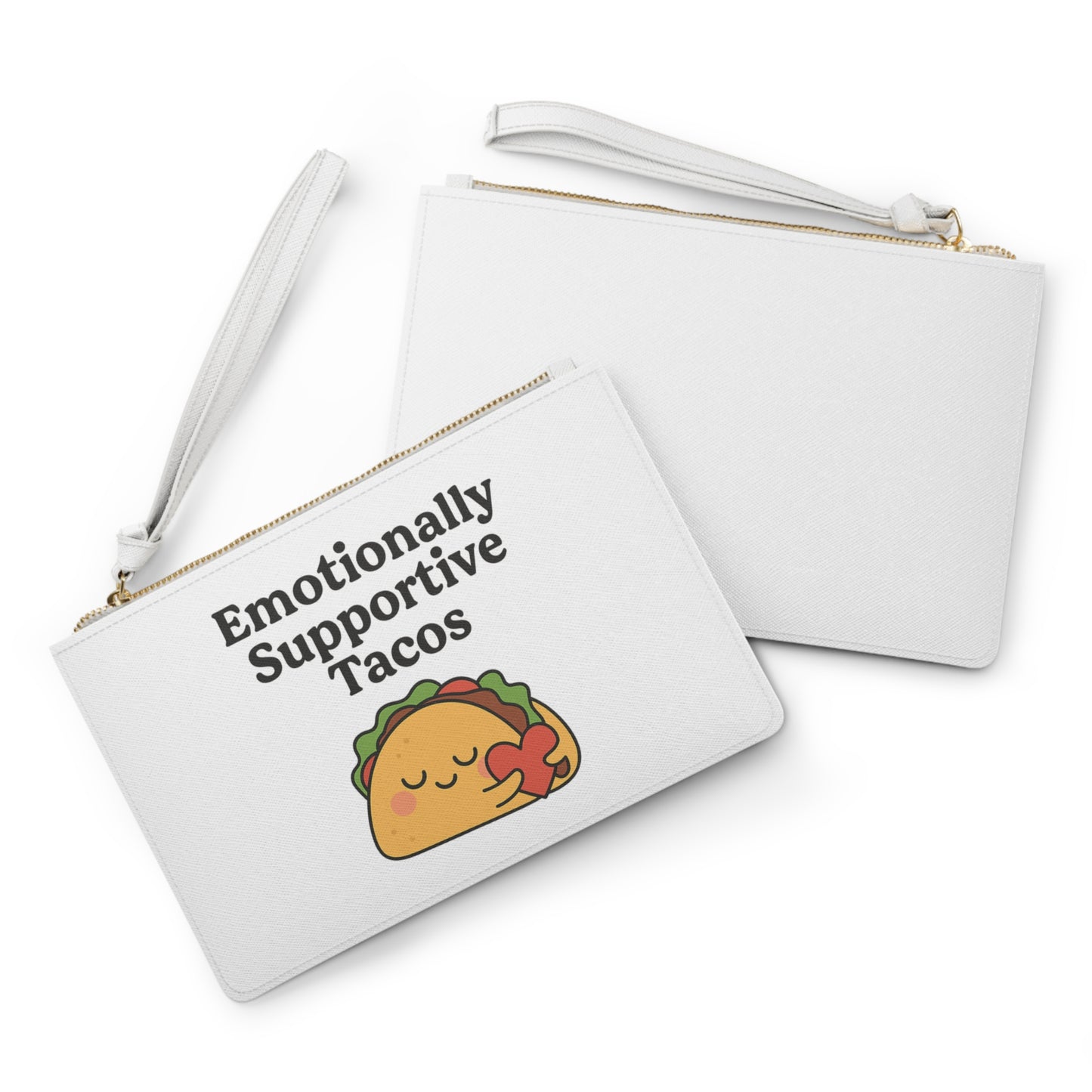 Emotionally Supportive Tacos | Clutch Bag