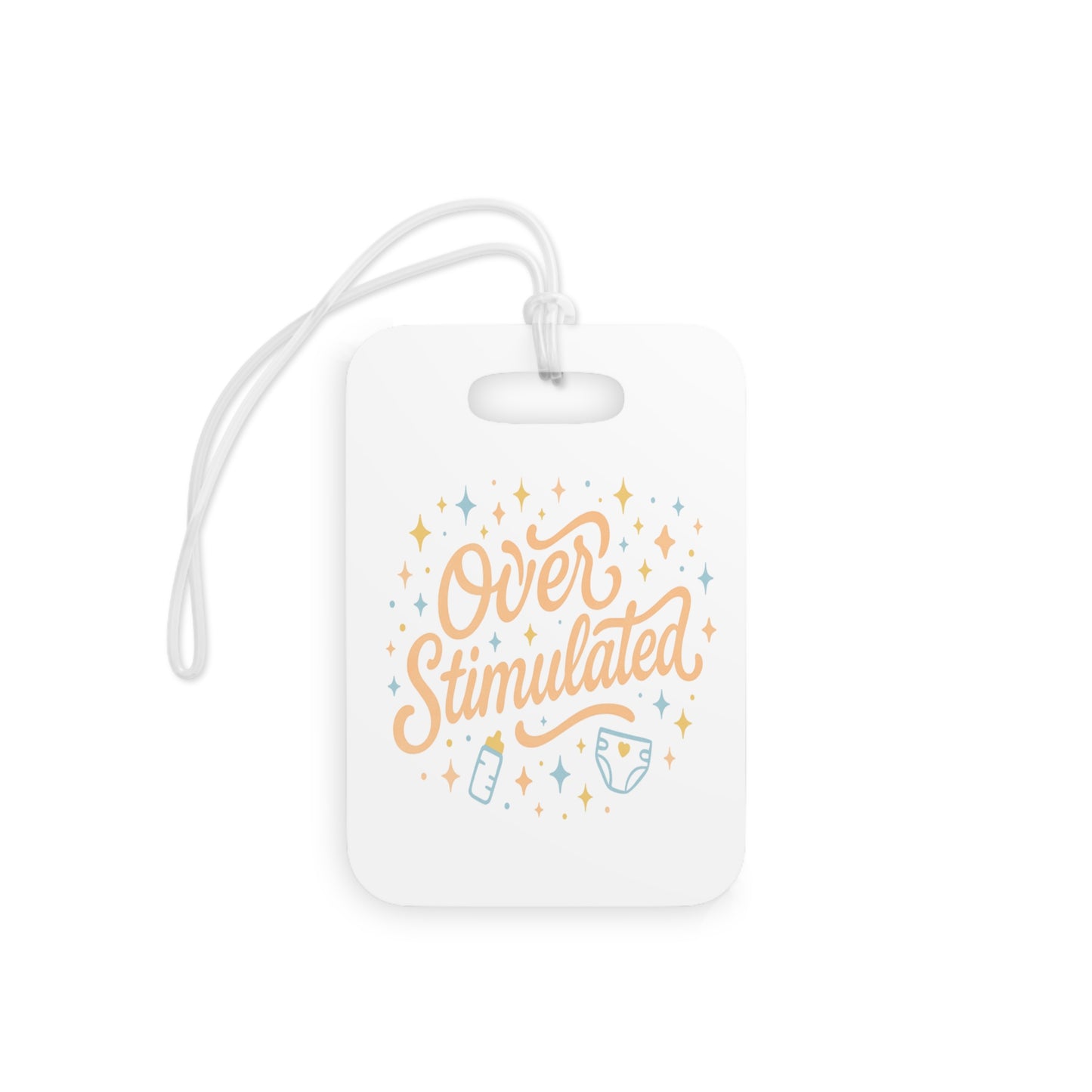 Overstimulated | Luggage Tags