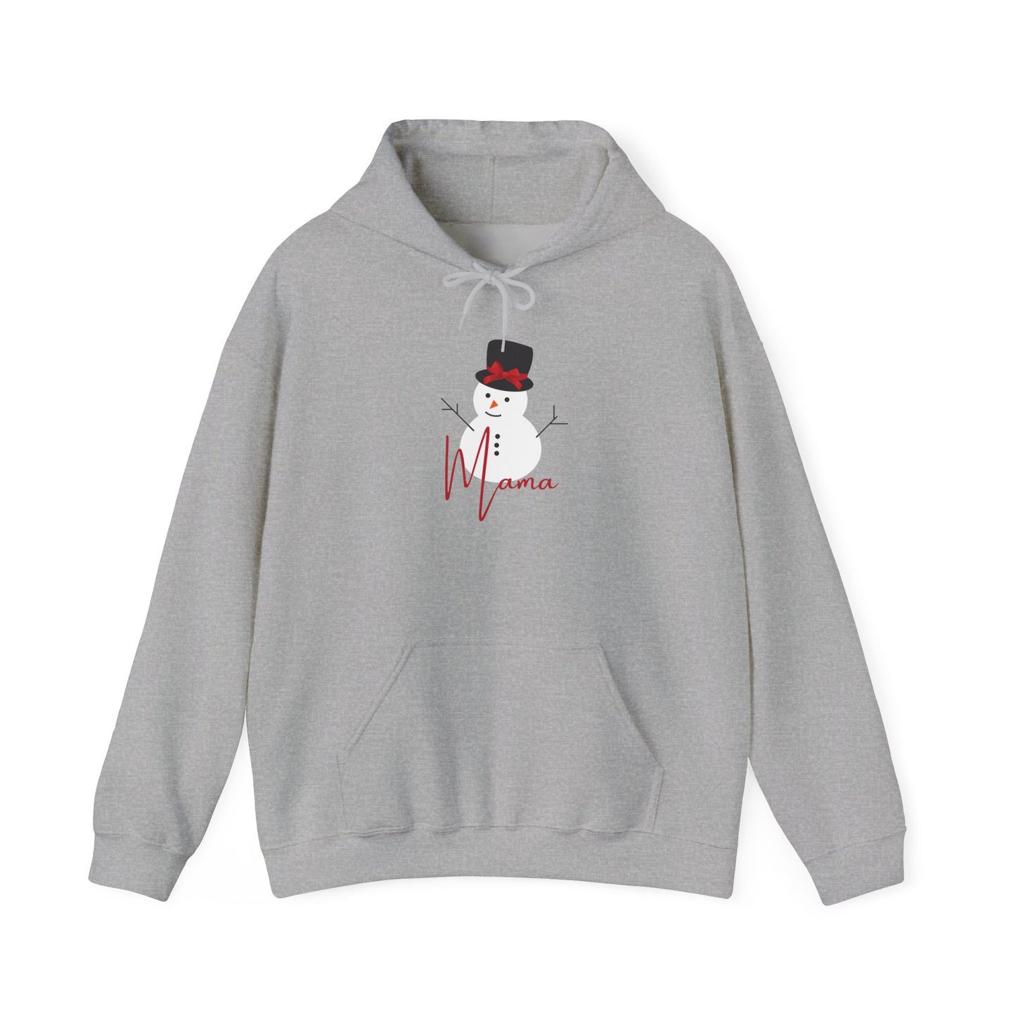 Mama Snowman | Unisex Heavy Blend™ Hooded Sweatshirt