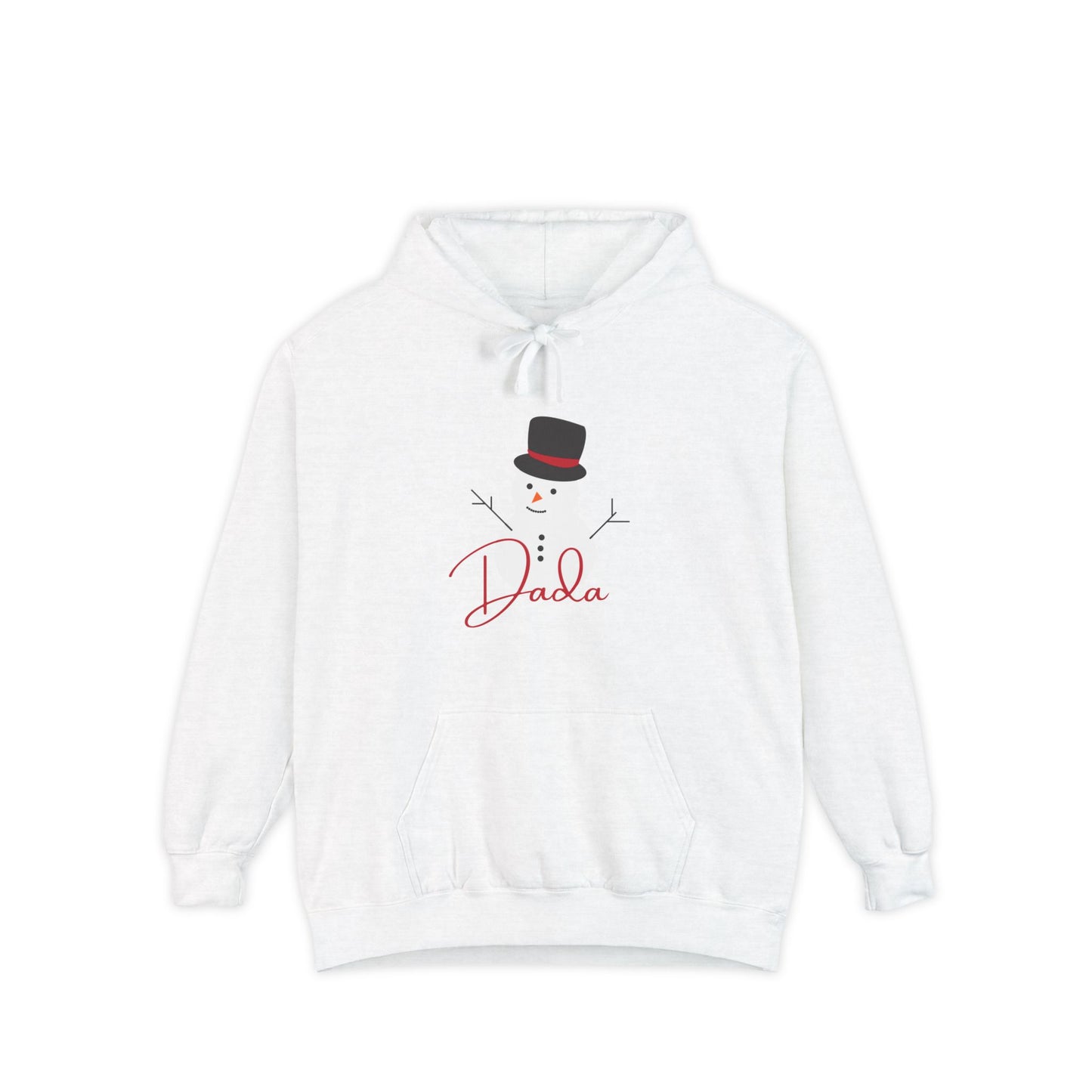 Dada Snowman | Unisex Garment-Dyed Hoodie