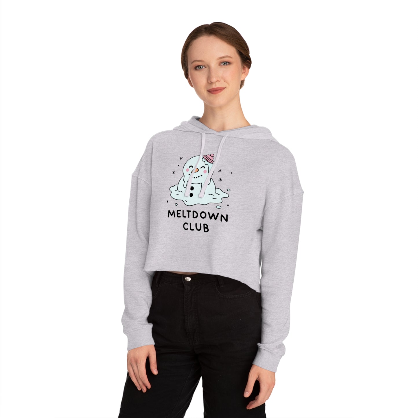 Meltdown Club | Women’s Cropped Hooded Sweatshirt