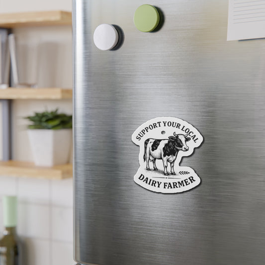 Local Dairy Farmer | Die-Cut Magnets