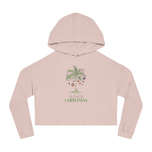 My Kind of Christmas | Women’s Cropped Hooded Sweatshirt