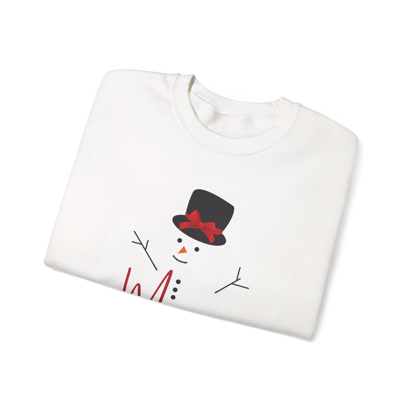 Mama Snowman | Unisex Heavy Blend™ Crewneck Sweatshirt