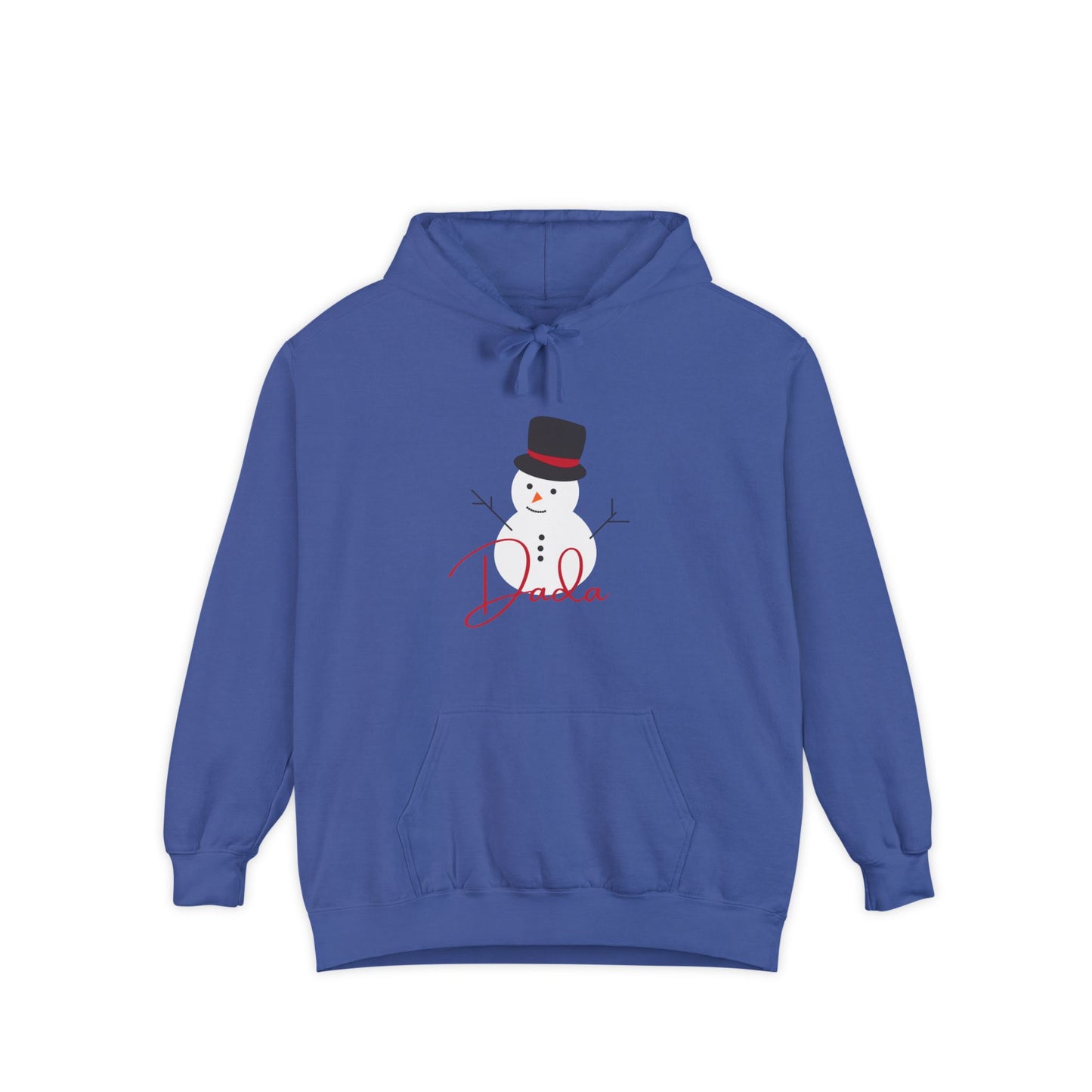 Dada Snowman | Unisex Garment-Dyed Hoodie