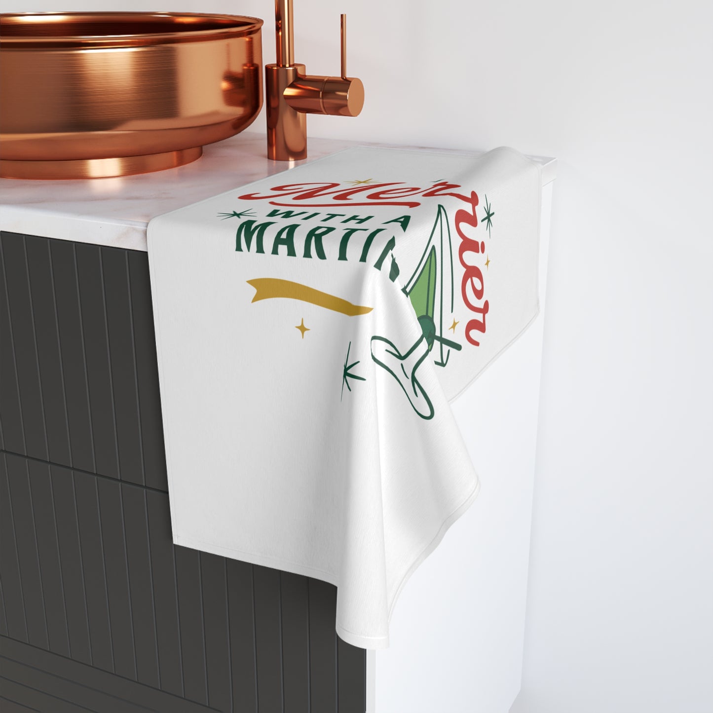 Merrier Martini | Hand Towel
