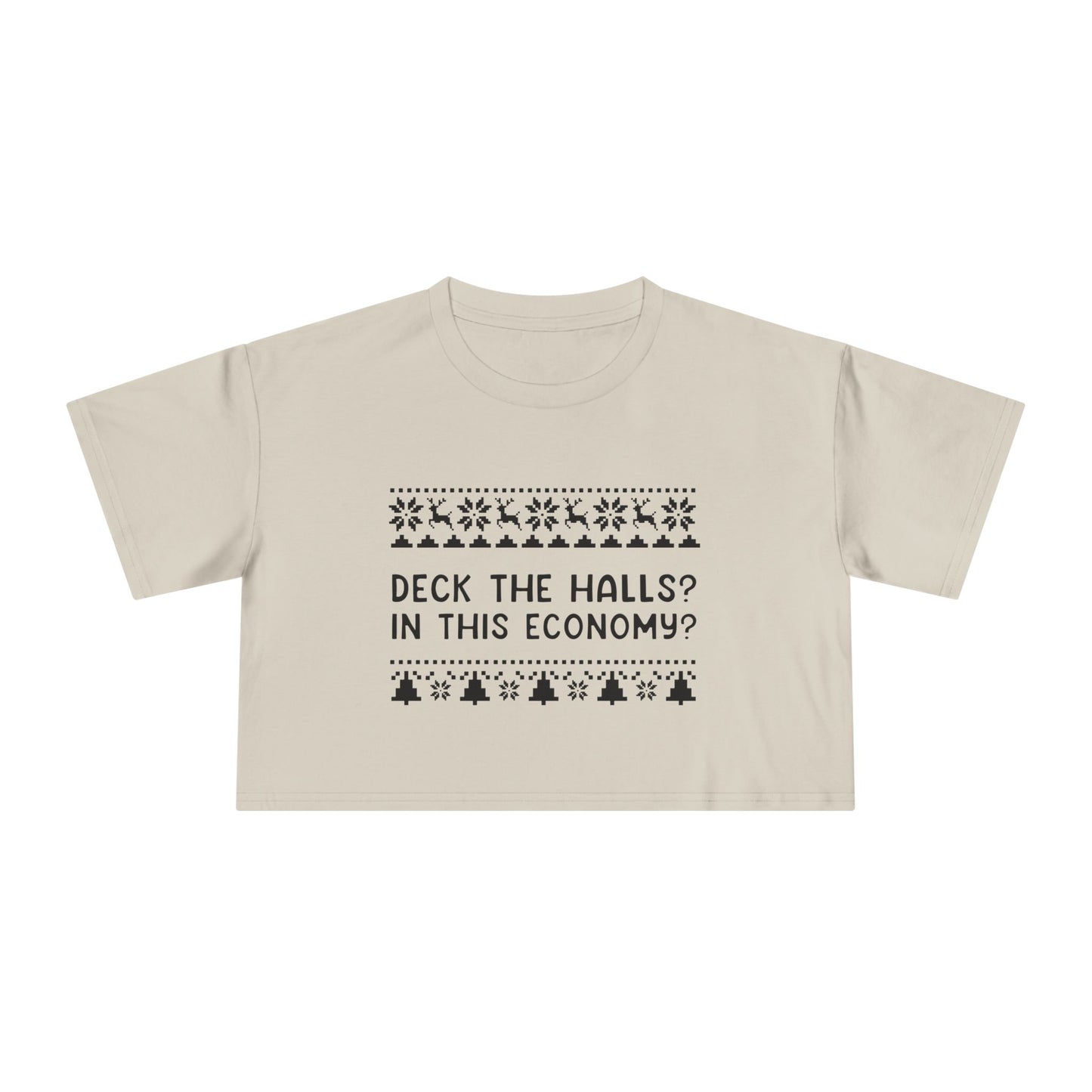 Deck The Halls | Women's Crop Tee