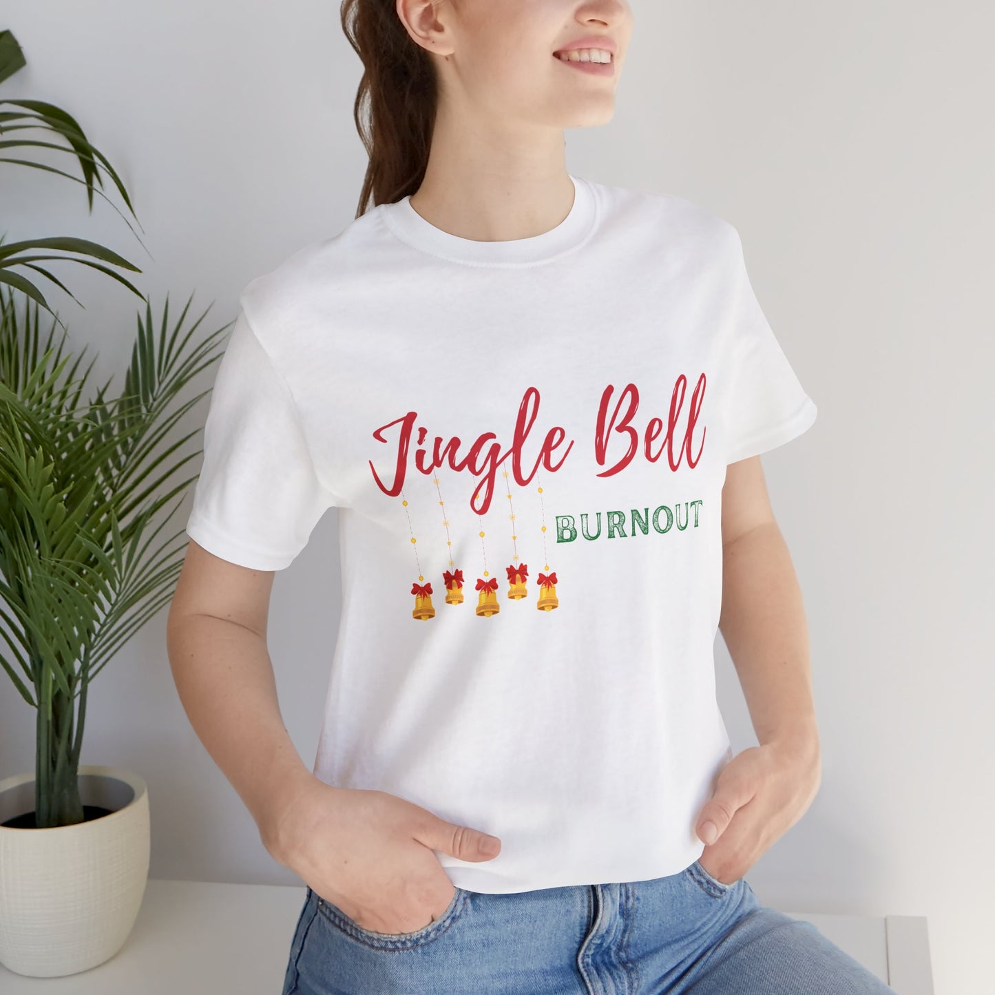 Jingle Bell Burnout | Bella & Canvas Shirt