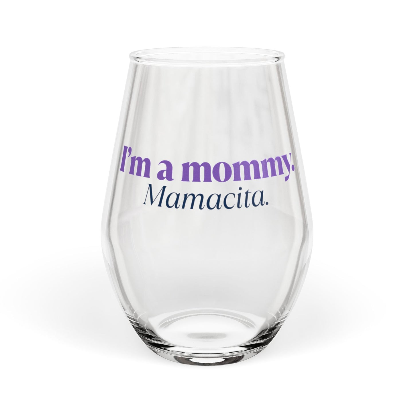 I'm a Mommy | Stemless Wine Glass