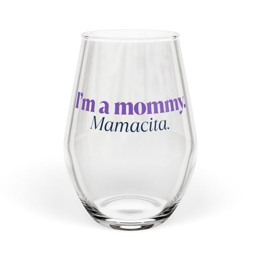 I'm a Mommy | Stemless Wine Glass