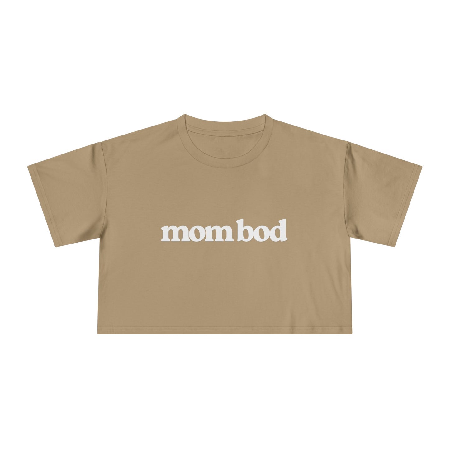 mom bod | Women's Crop Tee