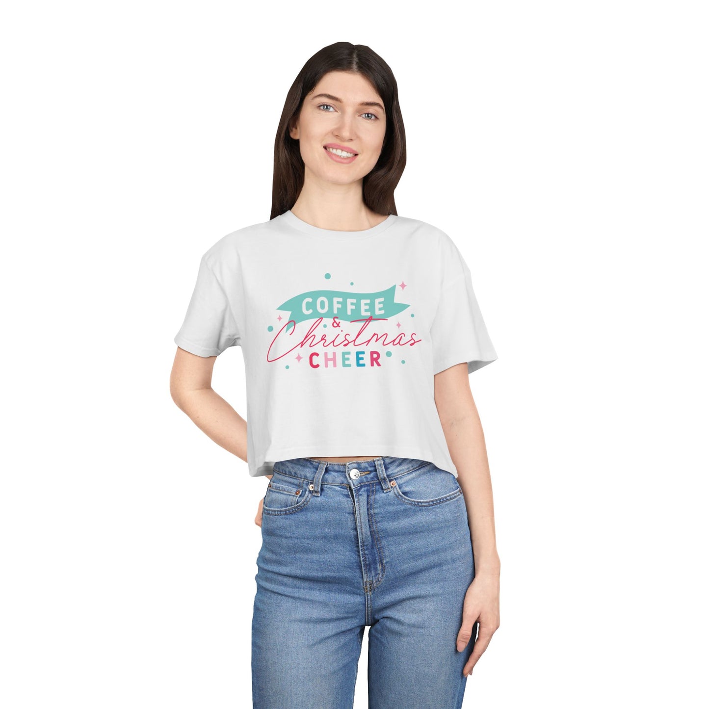 Christmas Cheer | Women's Crop Tee