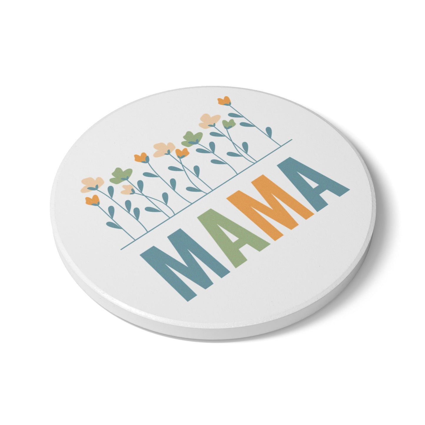 MAMA Floral  | Ceramic Coaster