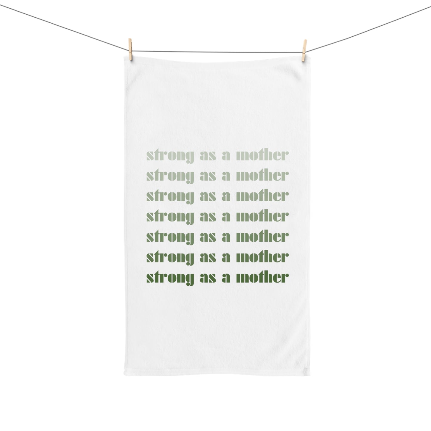 Strong as a Mother | Hand Towel